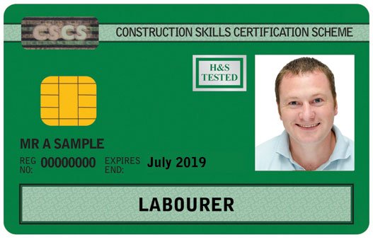 How To Get Experienced Worker Cscs Card